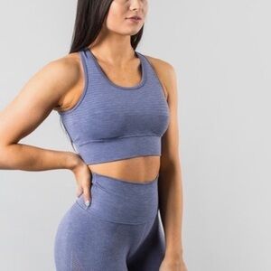 Alphalete Vault Bra French Blue